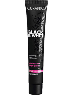 CURAPROX Black is White Tough Whitening Toothpaste 90ml