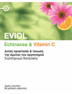 EVIOL Echinacea & Vitamin C 30 soft caps