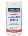 LAMBERTS L-Carnitine High Strength 500mg 60 Caps