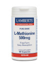 LAMBERTS L-Methionine 500mg 60 Caps
