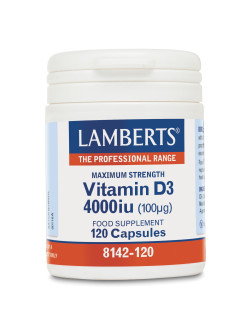 LAMBERTS Vitamin D3 4000iu 120 caps