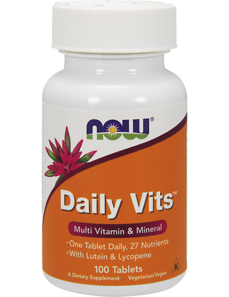 NOW Daily Vits 100 Tablets