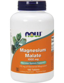 NOW Magnesium Malate 1000mg 180 Tabs