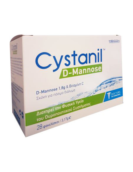 WELLCON Cystanil D-Mannose 28 x 3.17gr
