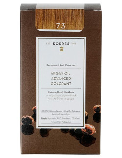 KORRES Argan Oil Advanced Colorant 7.3 Ξανθό Μελί, 50ml