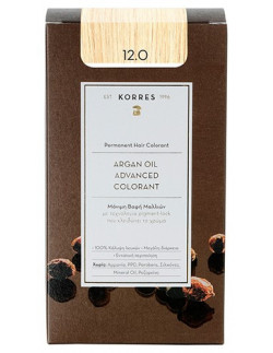 KORRES Argan Oil Advanced Colorant 12.0 Ξανθό Special Blonde, 50ml