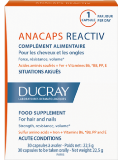 DUCRAY Anacaps Reactiv 30 Caps