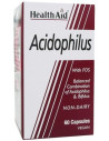 HEALTH AID Acidophilus with FOS, 60 Vegan Caps