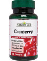 NATURES AID Cranberry 200mg (as 5000mg of dried Cranberries), 90 tabs