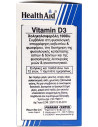 HEALTH AID Vitamin D3 1000iu, 120 vegeterian tabs