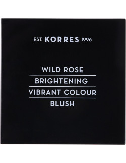 KORRES Wild Rose Brightening Vibrant Colour Blush, 42 Luminous Appricot 5.5g