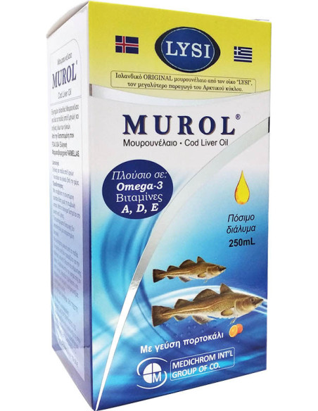MEDICHROM Murol Cod Liver Oil Oral Solution 250ml