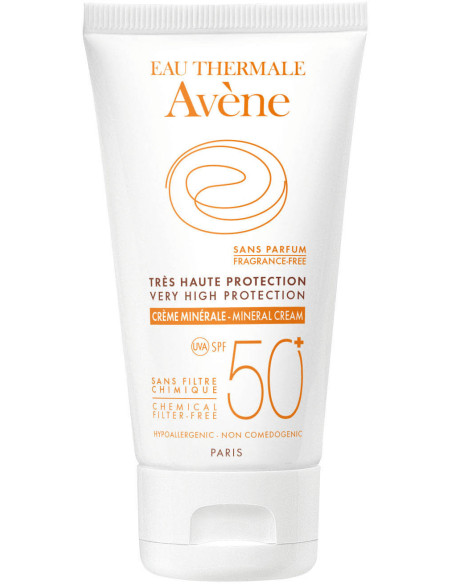 AVENE Tres Haute Protection Creme Minerale SPF50+ 50ml