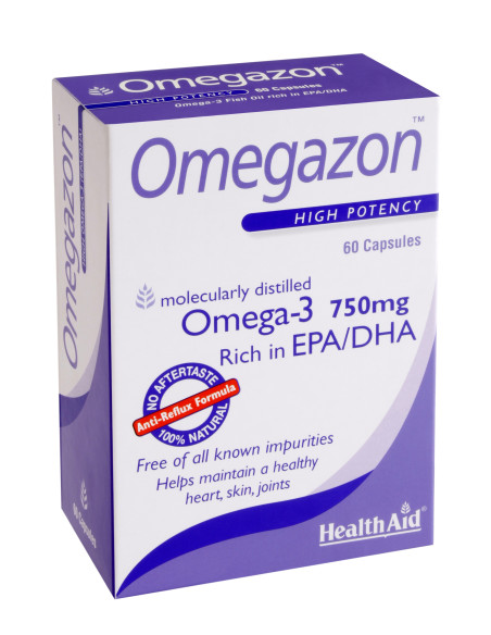 Health Aid Omegazon Omega 3 750mg 60 caps