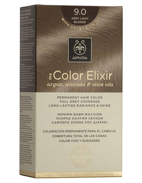 APIVITA my Color Elixir 9.0 Very Light Blonde - Ξανθό Πολύ Ανοιχτό