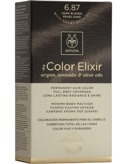 APIVITA my Color Elixir 6.87 Dark Blonde Pearl Sand - Ξανθό Σκούρο Περλέ Μπεζ
