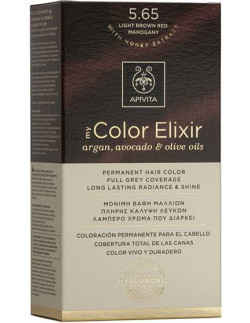 APIVITA my Color Elixir 5.65 Light Brown Red Mahogany - Καστανό Ανοιχτό Κόκκινο Μαόνι