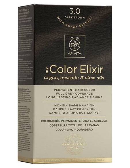 APIVITA my Color Elixir 3.0 Dark Brown - Καστανό Σκούρο