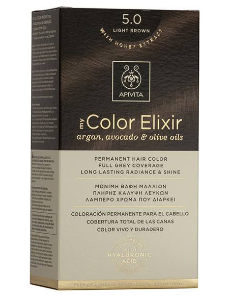 APIVITA my Color Elixir 5.0 Light Brown - Καστανό Ανοιχτό