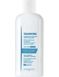 DUCRAY Squanorm Shampoo Pellicules Grasses 200ml