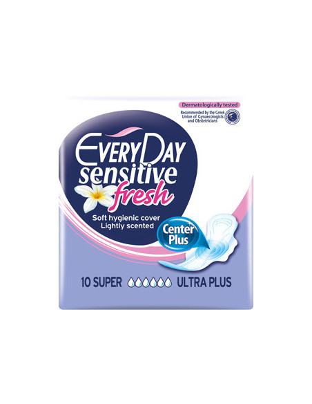 EVERY DAY Fresh Lightly Scented Normal Ultra Plus 10 τμχ