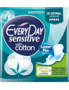 EVERY DAY Sensitive with Cotton Normal Ultra Plus 10 τμχ