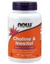 NOW Choline & Inositol 100 Veg.Caps