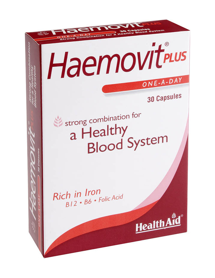 HEALTH AID Haemovit Plus 30 Caps