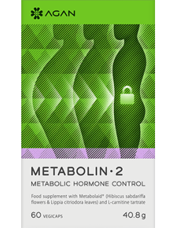 AGAN Metabolin-2, Metabolic Hormone Control, 60 Veg.Caps