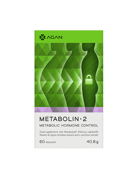 AGAN Metabolin-2, Metabolic Hormone Control, 60 Veg.Caps