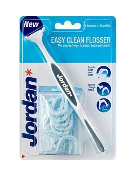JORDAN Easy Clean Flosser + 20 Refills