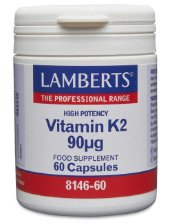 LAMBERTS Vitamin K2 90mcg, 60 Caps