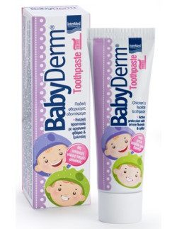 INTERMED BabyDerm Toothpaste 1000 ppm, Bubble-gum flavour 50ml