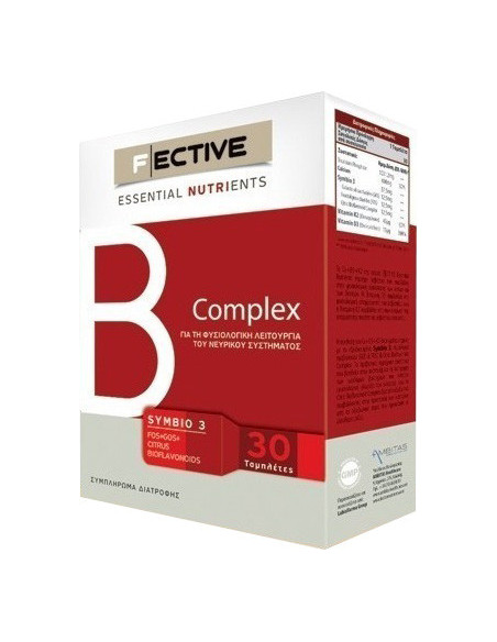 F ECTIVE B Complex 30 Tabs