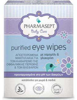 PHARMASEPT Baby Care Purified Eye Wipes 10pcs