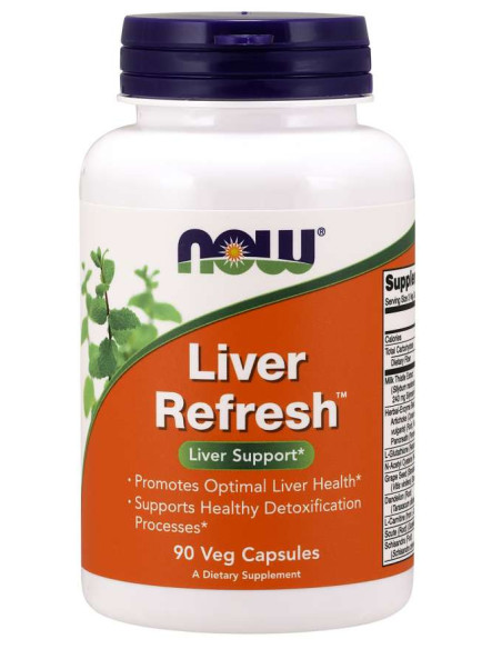 NOW Liver Refresh, 90 Veg.Caps