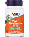 NOW Zinc Picolinate 50mg 60 Veg.Caps