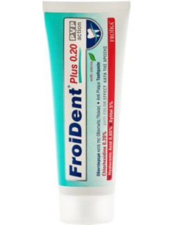 FROIKA FroiDent Anti-Plaque Toothpaste Plus 0.20 75ml