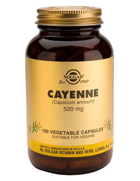 SOLGAR Cayenne Veg.Caps 100s