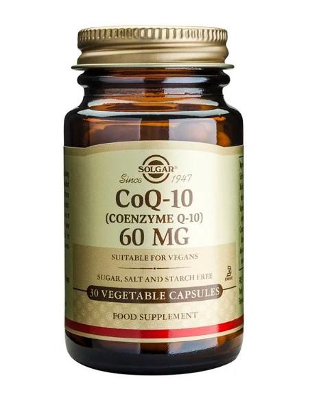 SOLGAR Coenzyme Q-10 60mg Veg.Caps 30s