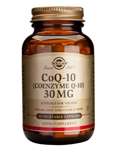 SOLGAR Coenzyme Q-10  30mg Veg.Caps  90s