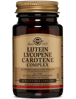 SOLGAR Lutein Lycopene Carotene Veg.Caps 30s