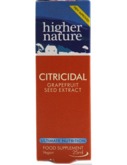 HIGHER NATURE Citricidal Grapefruit Seed Extract 25ml