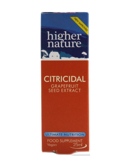 HIGHER NATURE Citricidal Grapefruit Seed Extract 25ml