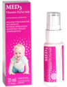 MED3 Vitamin D3 For Kids Spray Strawberry 25ml