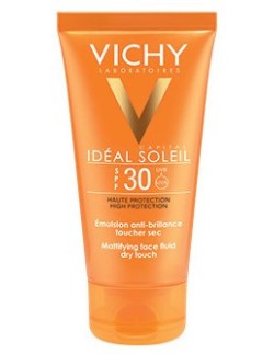 VICHY Ideal Soleil Emulsion Anti-Brillance Toucher Sec SPF30 50ml