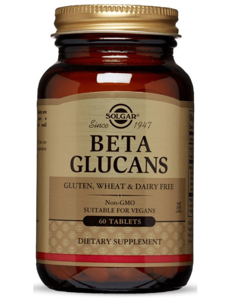 SOLGAR Beta Glucans, 60 Tabs