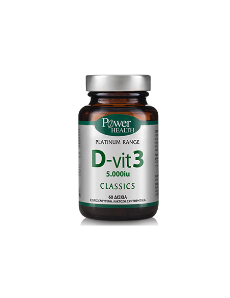 POWER HEALTH Classics D-vit3 5.000iu 60 Tabs