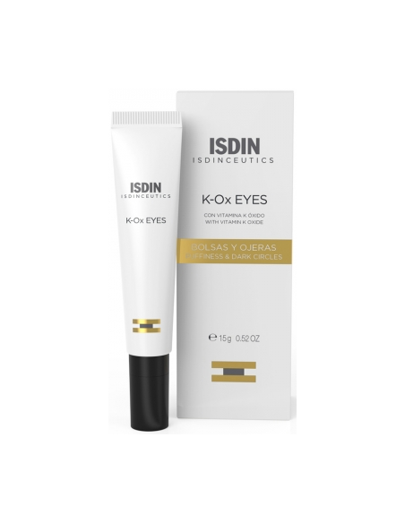 ISDIN K-Ox Eyes Cream for Puffiness & Dark Circles with Vitamn K Oxide, 15g