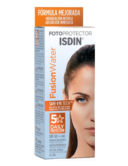 ISDIN FotoProtector Fusion Water Safe-Eye Tech 50SPF, 50ml